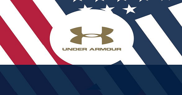 under armour logo american flag