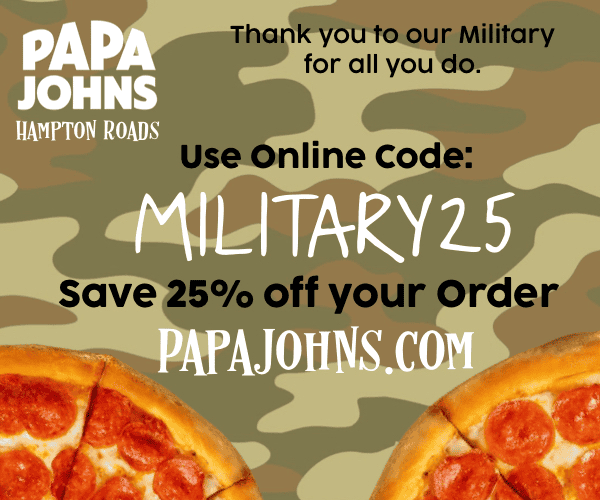 Papa Johns military discount