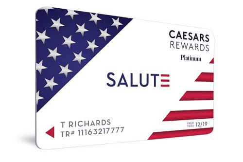 Caesars Salute Card