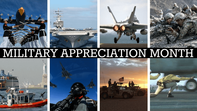 Military Appreciation Month Discounts
