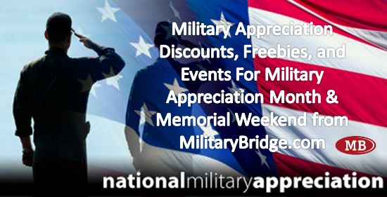 Military Appreciation Month Events