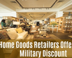 5 Home Goods Retailers That Offer A Military Discount