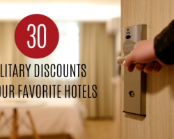 Top 30 Hotel Military Discount Programs