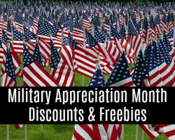 Military Appreciation Month Discounts, Freebies & Giveaways for 2023