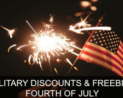 Top Military Discounts for Fourth of July 2018