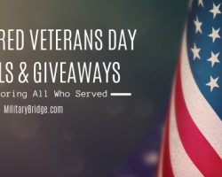 Featured Veterans Day Giveaways & Deals In Honor of Military Service