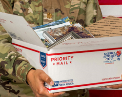 Just Announced....the 2021 USPS recommended holiday shipping dates are out with discounted shipping & free military care kit