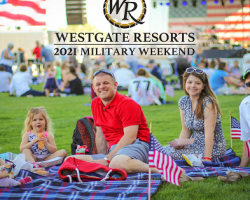 In Honor of Veterans Day, Westgate Resorts salutes military families by giving away 900 FREE vacations on November 11th!