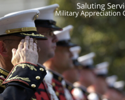 Military Appreciation Month GIVEAWAYS in Salute of Military Service