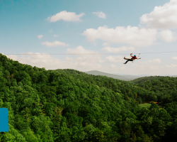 Sky Valley Zip Tours located near Boone, North Carolina, offers a 5-star experience with special savings for military!