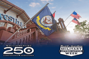 Busch Gardens Williamsburg Military Appreciation Week