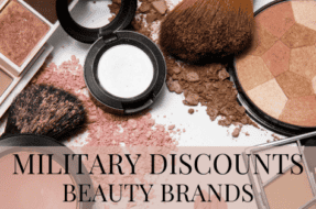Beauty Brands Military Discounts